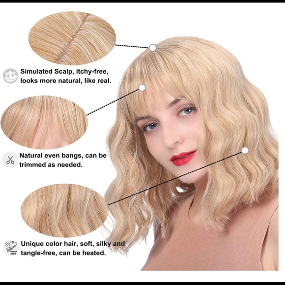 NIB*** MOSINA Blonde Wig - Picture 3 of 5